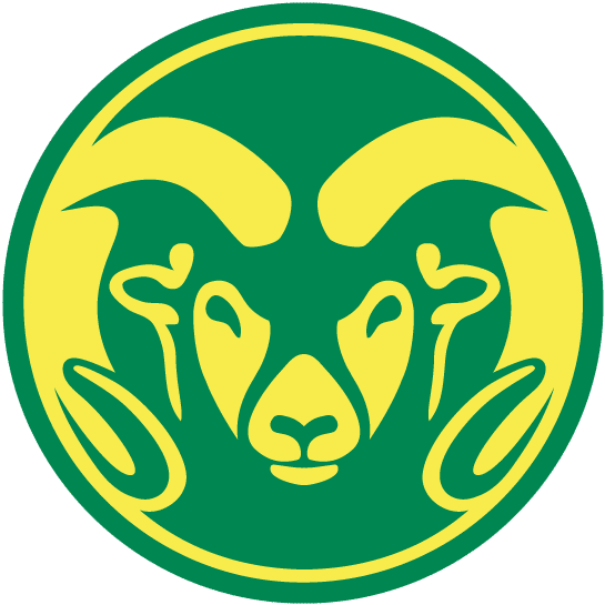 Colorado State Rams 1982-1992 Primary Logo vinyl decal